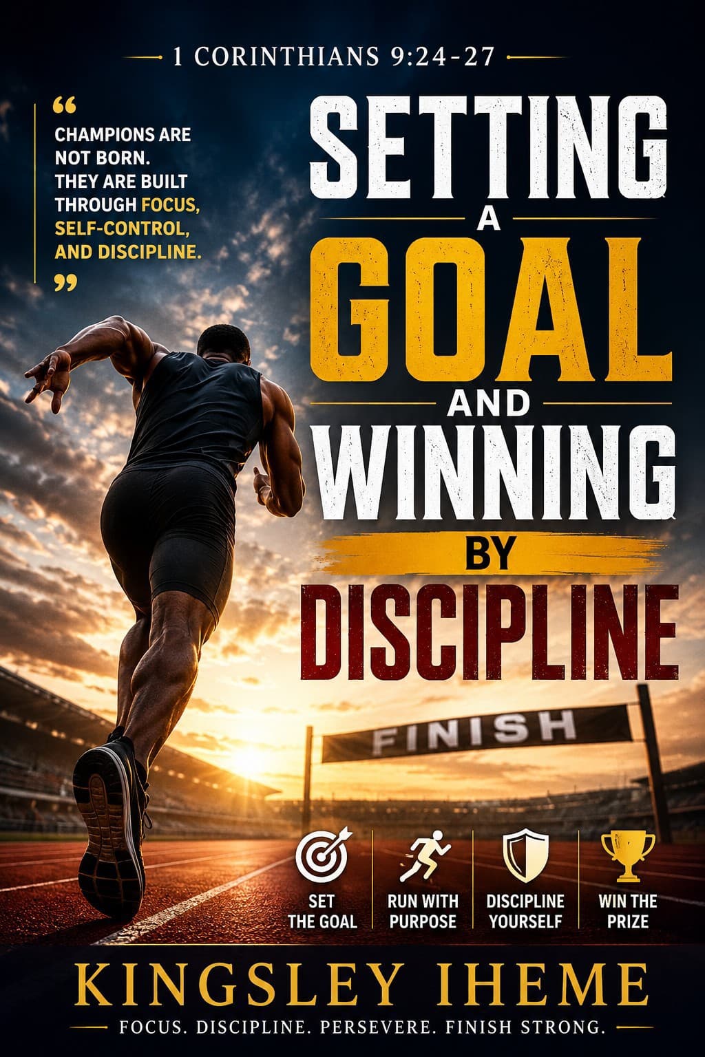Cover of SETTING A GOAL AND WINNING BY DISCIPLINE