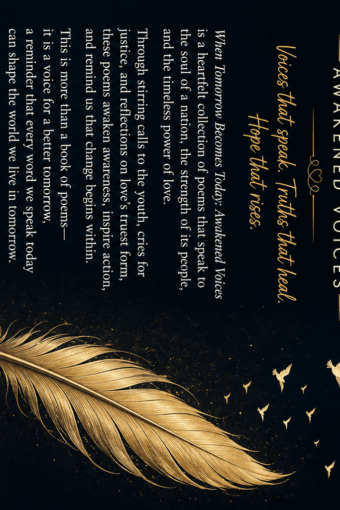 Cover of When tomorrow becomes today. Awakened voices